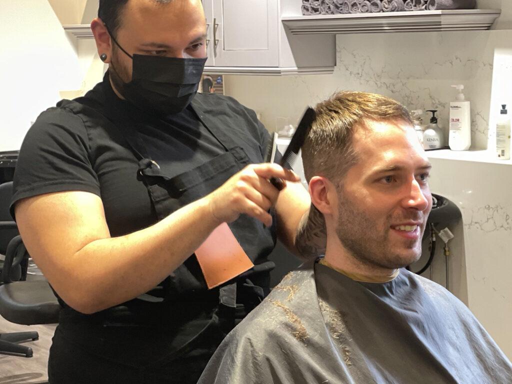 corte de pelo peinado
